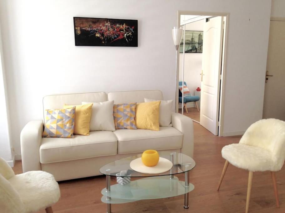 #28 1 Bdr Flat Ac Balcony Hper Central 10Mins To Beach & Old Town Nice Bagian luar foto
