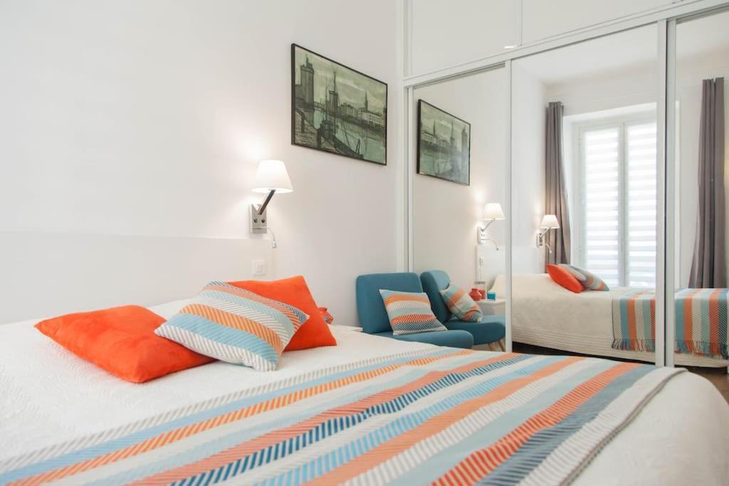 #28 1 Bdr Flat Ac Balcony Hper Central 10Mins To Beach & Old Town Nice Bagian luar foto