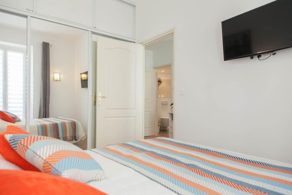 #28 1 Bdr Flat Ac Balcony Hper Central 10Mins To Beach & Old Town Nice Bagian luar foto